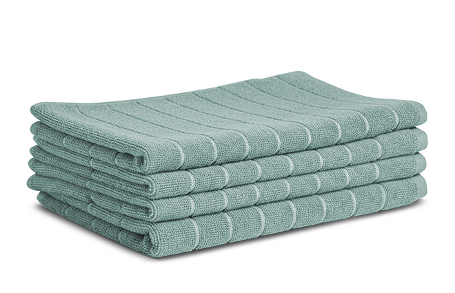 Peshqirët Dormeo Quick Dry — mint, rozë dhe gri
