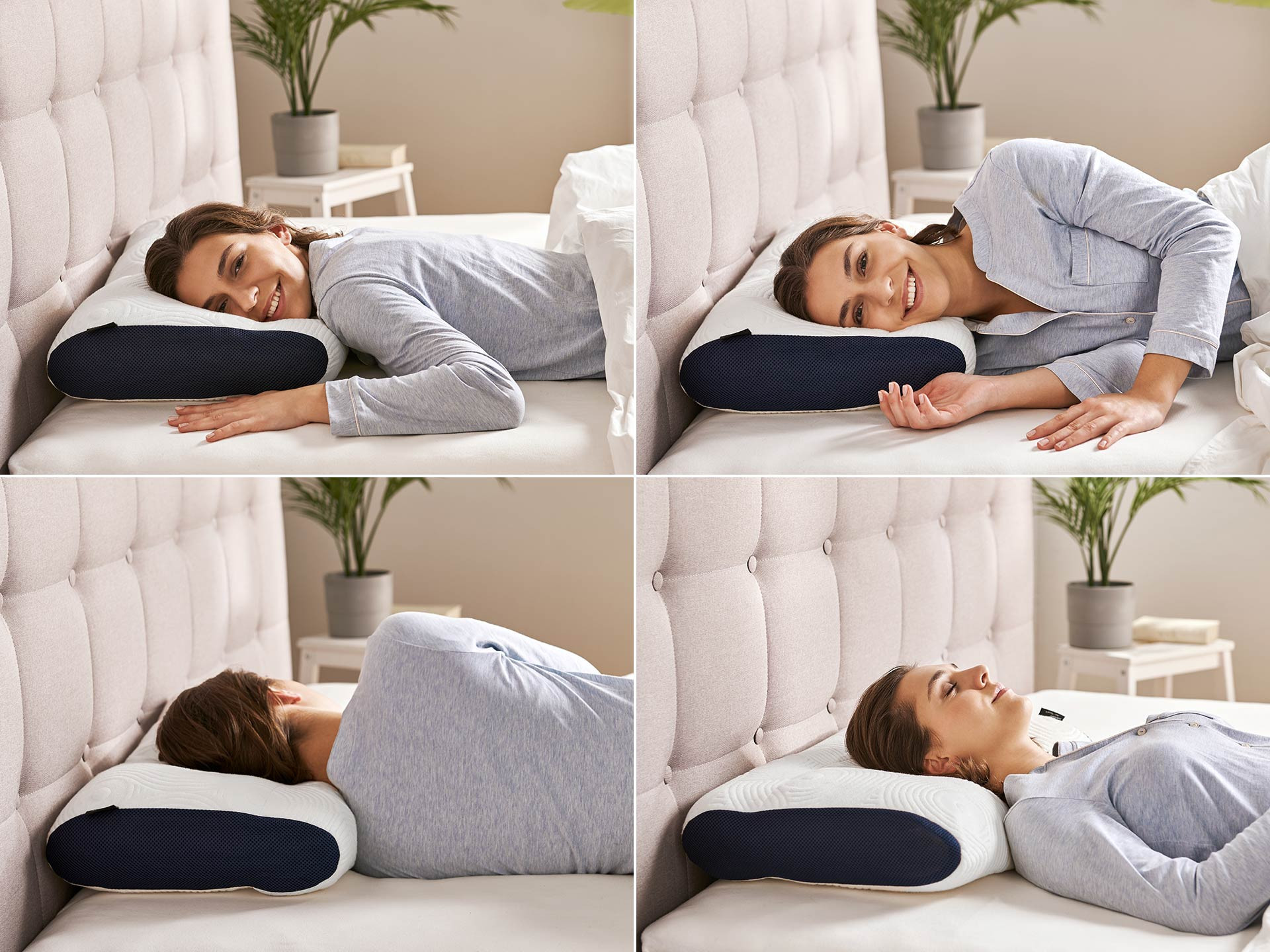 Jastëk Air+ Smart — mbështetje anatomike Octaspring