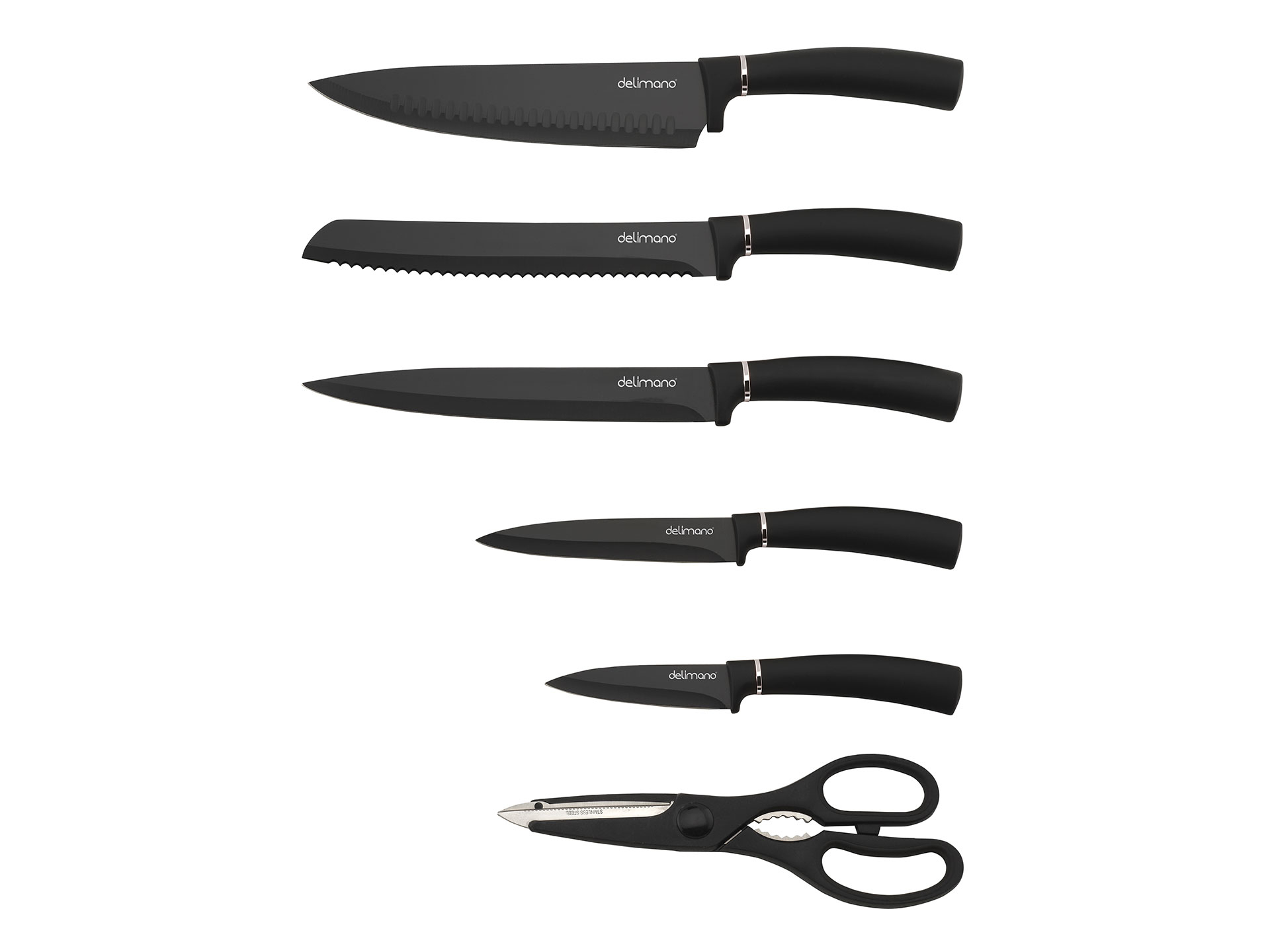 Set thikash Dolcevita Chef 12 pjesë me mbajtëse