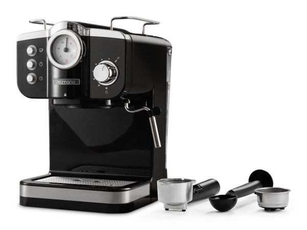 Aparat për kafe Espresso Deluxe Noir Delimano