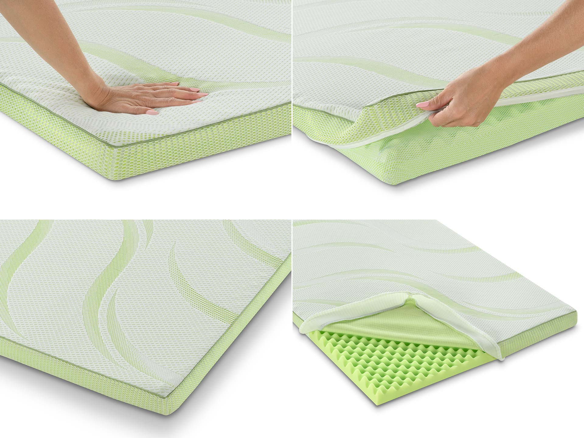 Shtresë Nature's Aloe Vera — diagram Orthocell™ 5cm