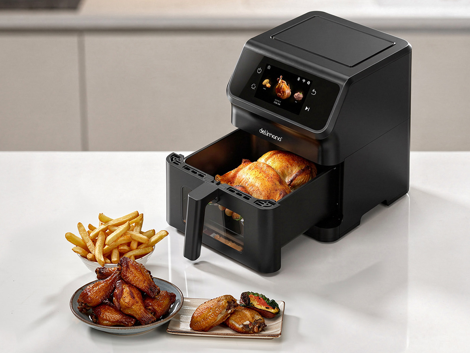 Air Fryer Smart Pro 6.5L Delimano — gatim familjar