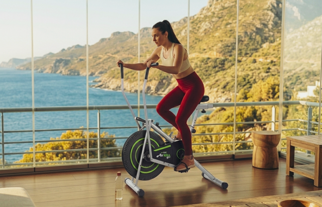 Biçikletë Air Pro Gymbit — stërvitje kardio në shtëpi