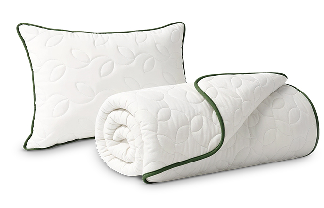 Set jorgan & jastëk Olive Oil Dormeo — qetësi dhe stil