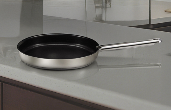 Tigan grill Classic çelik inox Delimano — 26 cm
