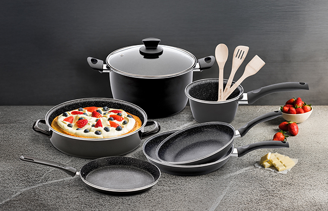Set i enëve Stone Legend Black All-in-One nga Delimano