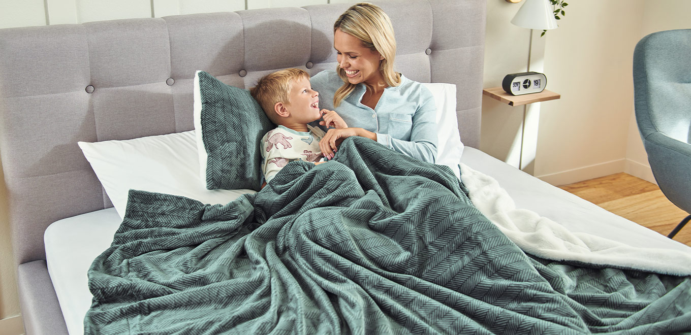 Set Batanije & Jastëk Warm Hug Lux — nënë dhe fëmijë