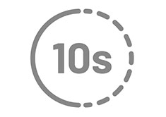 Avull nano gati në 10 sekonda