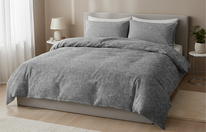 Set Serenity — Grey në dhomë gjumi